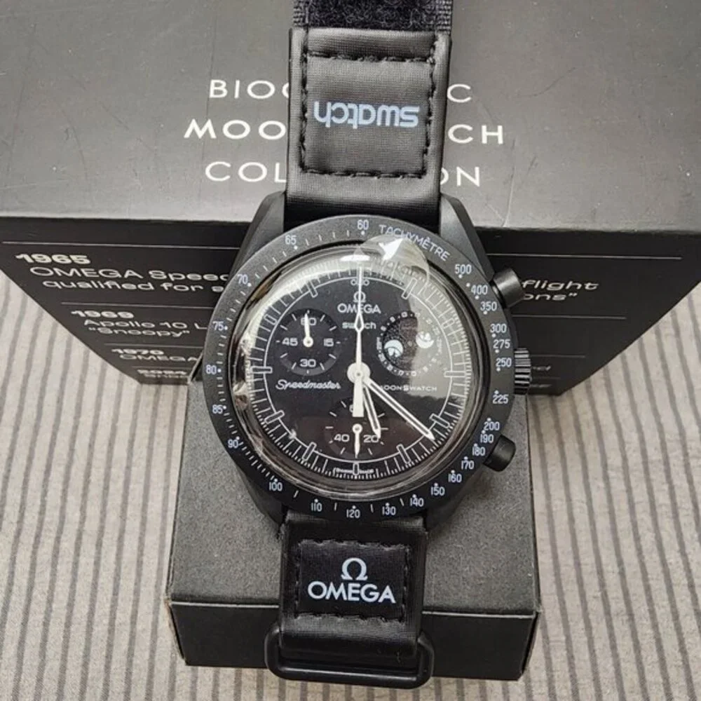 Swatch X Omega Mission To The Moonphase - New Moon Watch